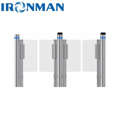 Kwaliteit  Speed Gate Turnstile with 10mm Acrylic, Swing Turnstile For Hospitals / Hotels Fabriek