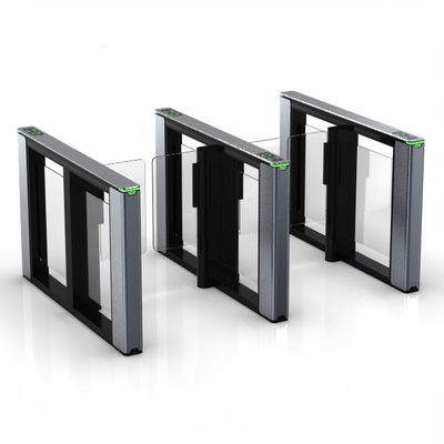 High Speed Temp Gezichtsherkenning Detector LED Cylinder Speed Gate Draaien voor kantoorgebouwen